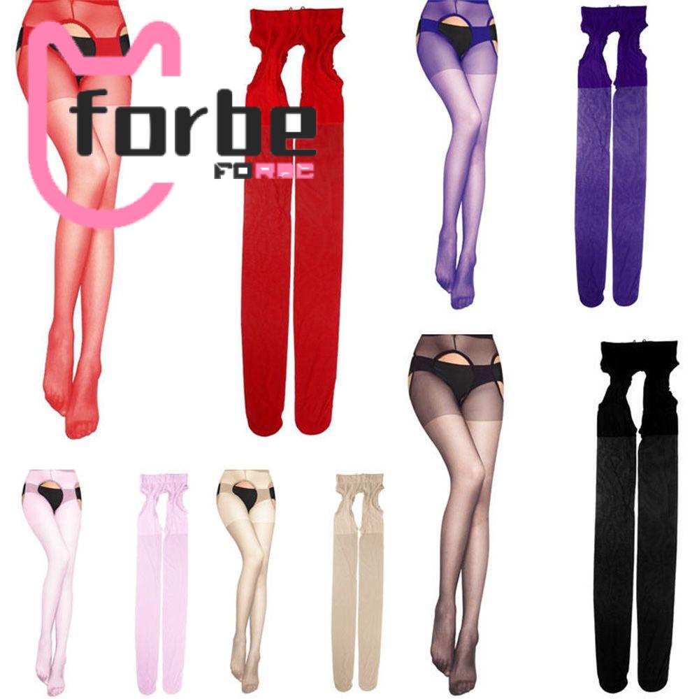 Quần Tất Lụa Spandex Co Giãn Hở Đáy Thời Trang Bán Chạy
