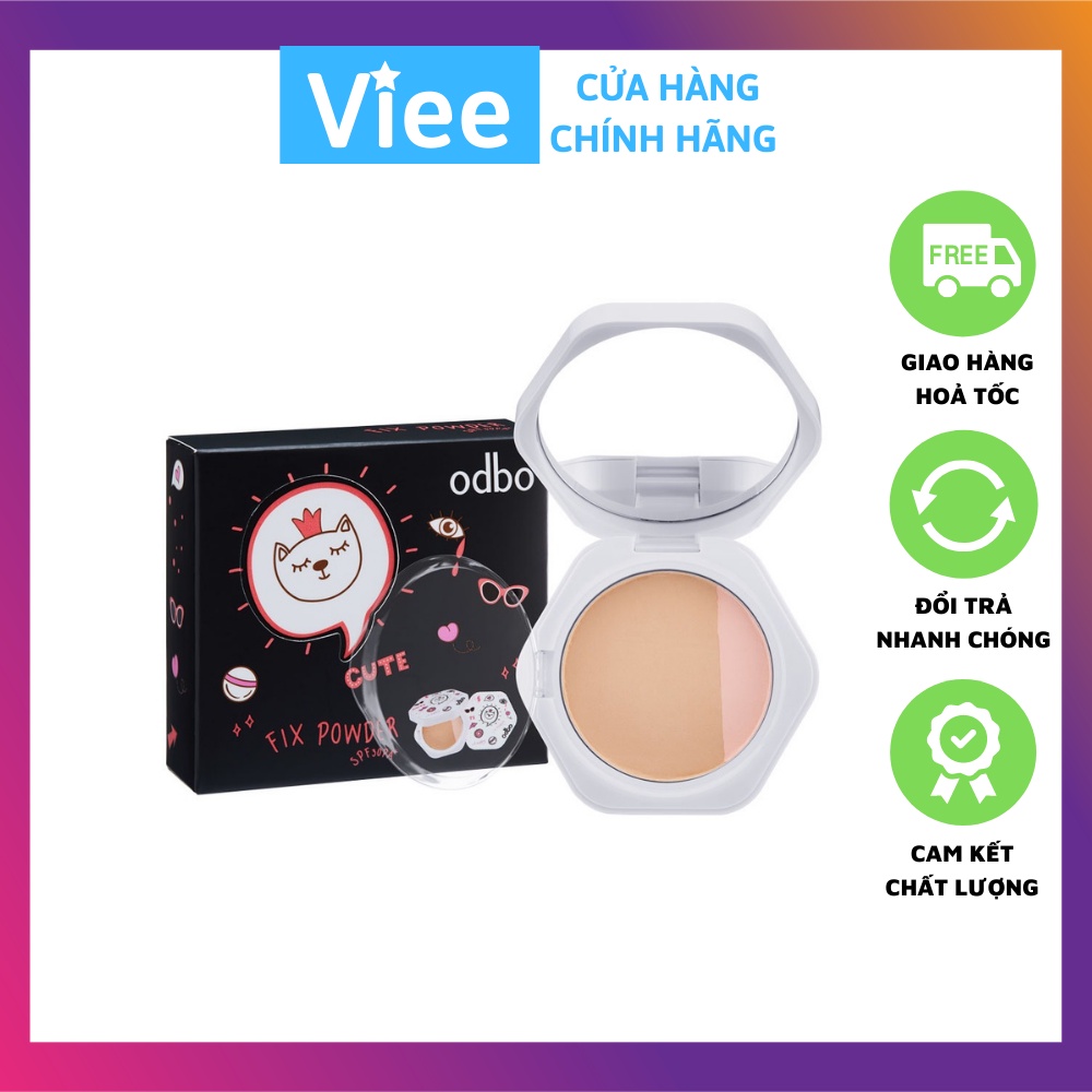 Phấn phủ Odbo Fix Powder SPF 30 PA+