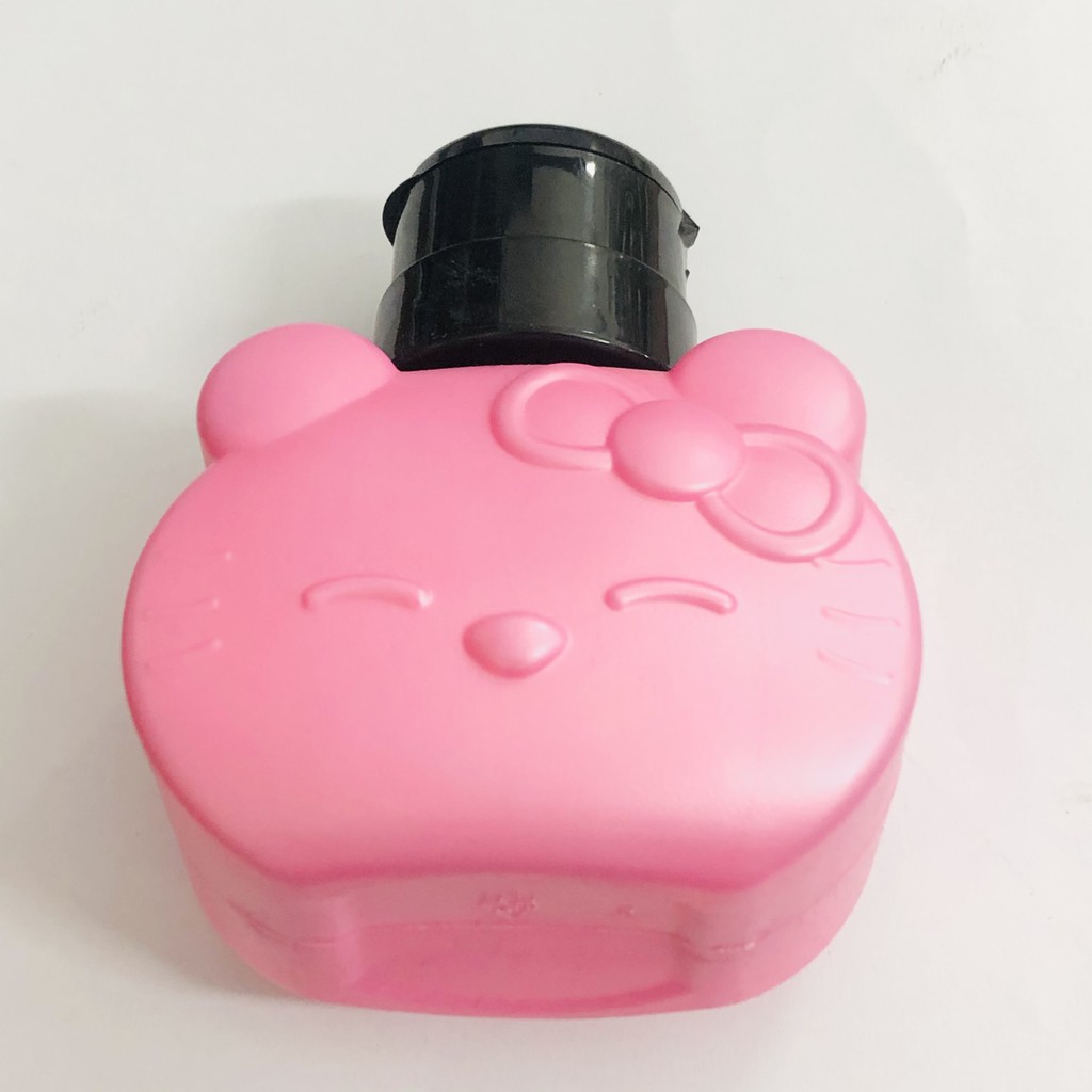 Lọ Đựng Acetone, Cồn, Nước (Hình Hello Kitty) 260ml