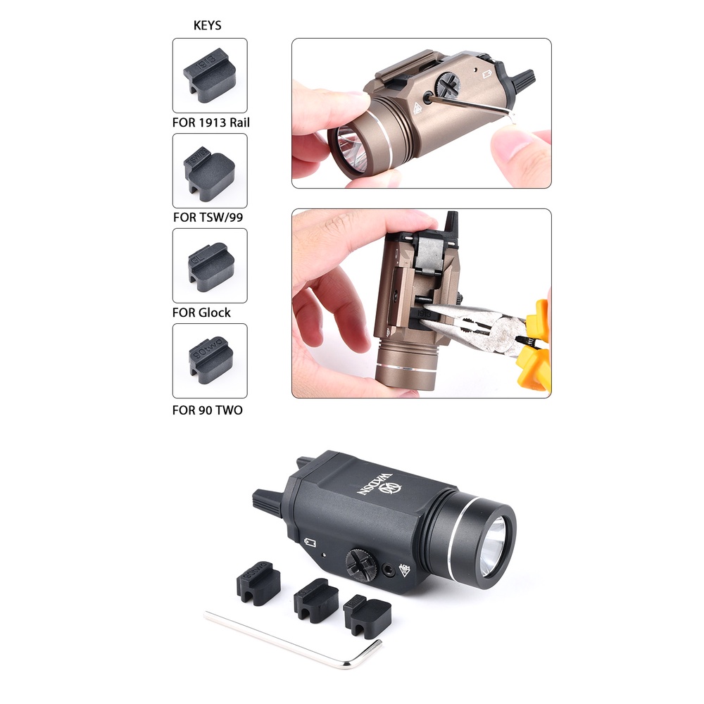 Đèn Chiếu Sáng TLR-1 HL  1000 Lumens