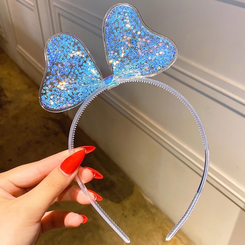 Cài tóc, bờm tóc hình vương miện, hình nơ dễ thương cho bé