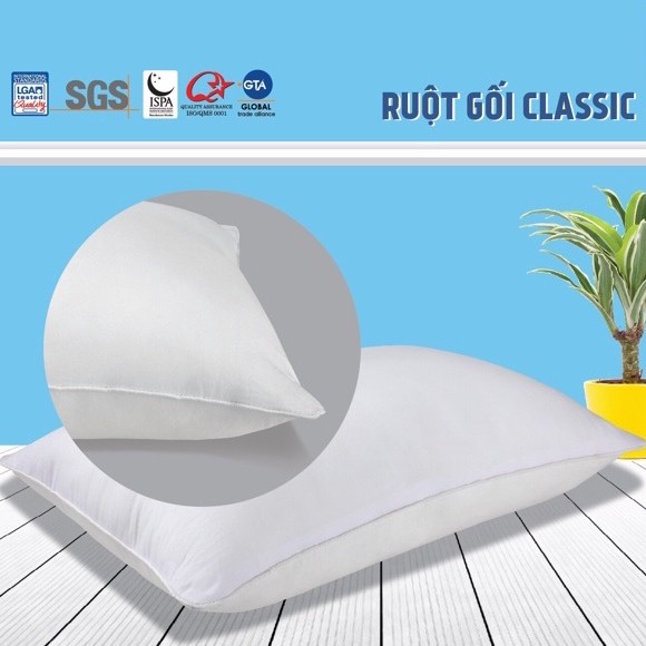 ☘️ Ruột Gối Đầu ☘️ Kim Cương bông Polyester cao cấp dòng nhập khẩu