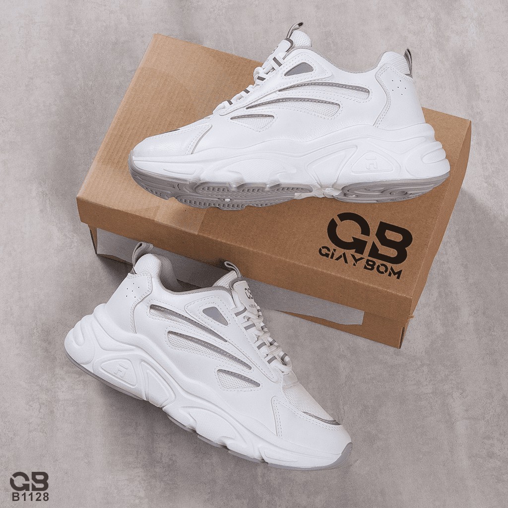 [Mã FAGREEN245 giảm 10% tối đa 30k đơn từ 99k] Giày Thể Thao Nữ giayBOM WARRIORS Đế Cao 4 cm B1128 | BigBuy360 - bigbuy360.vn