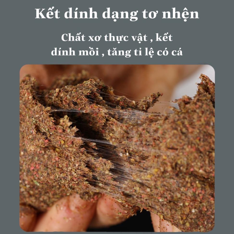 Bột Tơ Nhện chuyên dùng trong câu cá , giúp đánh tốc độ , độ kết dính rất cao giúp vuốt mồi nhanh và chắc hơn