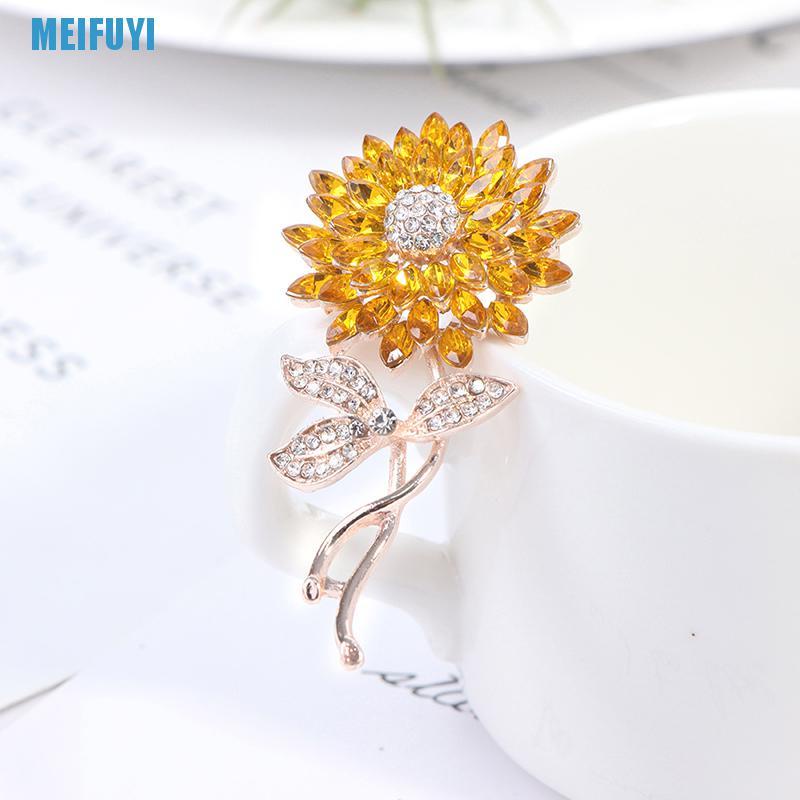 1 Trâm cài áo hình hoa hướng dương cho nam nữ