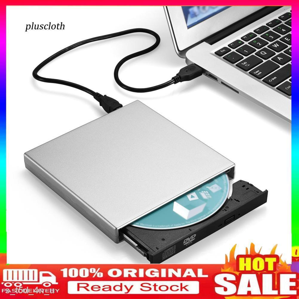 BÁN SỈ Ổ đĩa DVD/CD gắn ngoài giắc cắm USB dành cho laptop/máy tính tiện dụng