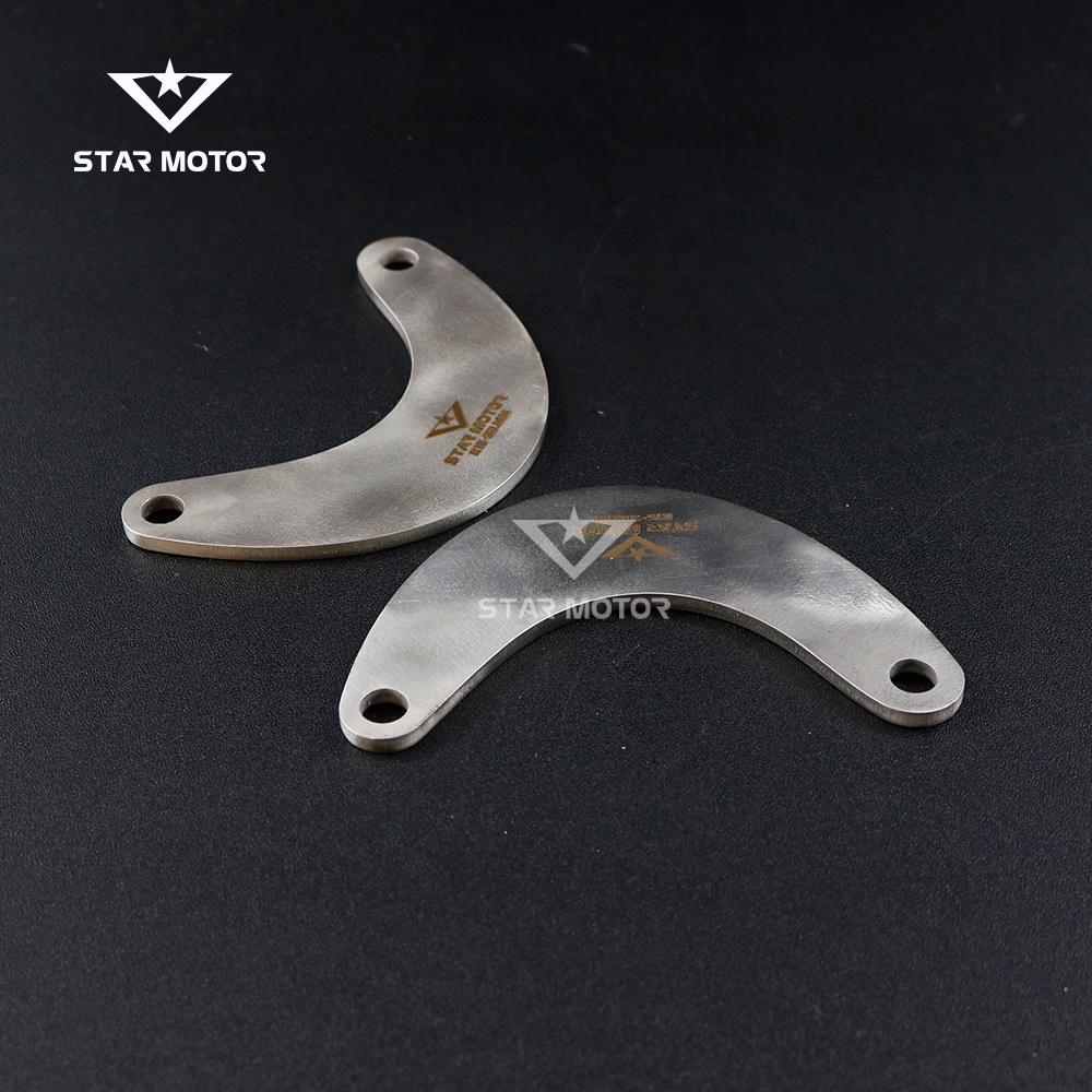 Pat/Pass hạ phuộc R15V3, Pass hạ chiều cao yên 3mm - 5mm dày 5li