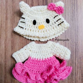 Set đầm Kitty size búp bê bjd 1/8, Baboliy