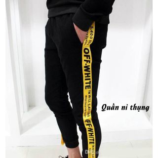Quần nam nỉ thụng thể thao