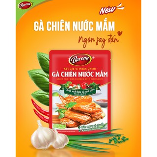 Combo 3 gói Xốt Gia vị hoàn chỉnh Barona - Gà Chiên Nước Mắm 80gr