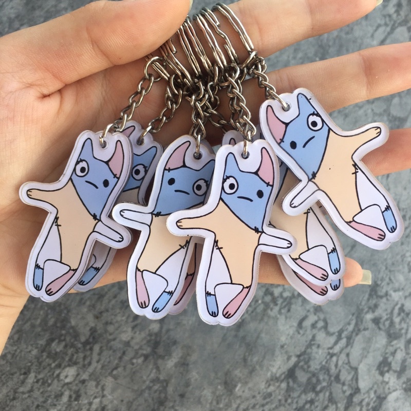 Móc khoá mica Bé thúi Nong Nao Nanon Ohm phim Bad Buddy Hot 2022