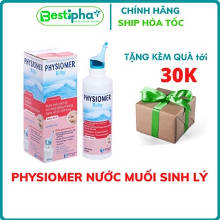 PHYSIOMER nước muối sinh lý Pháp cho trẻ nhỏ và trẻ sơ sinh lọ 115ml