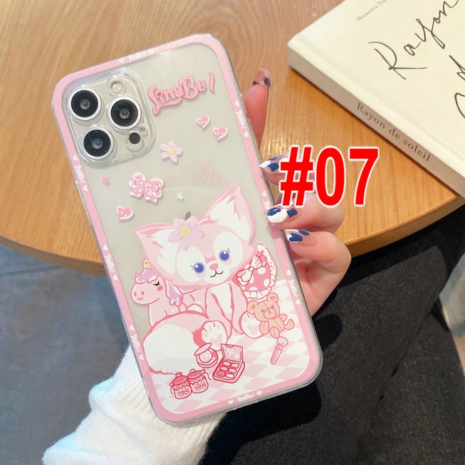 Oppo A15 A15S A16 A74 A95 A54 A53 A33 A52 A72 A92 A31 A9 A5 2020 Reno 7 6 5 4 Z F 5F 4F 2Z 2F 4G 5G F11 F9 Realme C15 8 U1 2 Pro Cute Clear Cartoon Lina Bell Shockproof Soft Phone Case HLJ 07