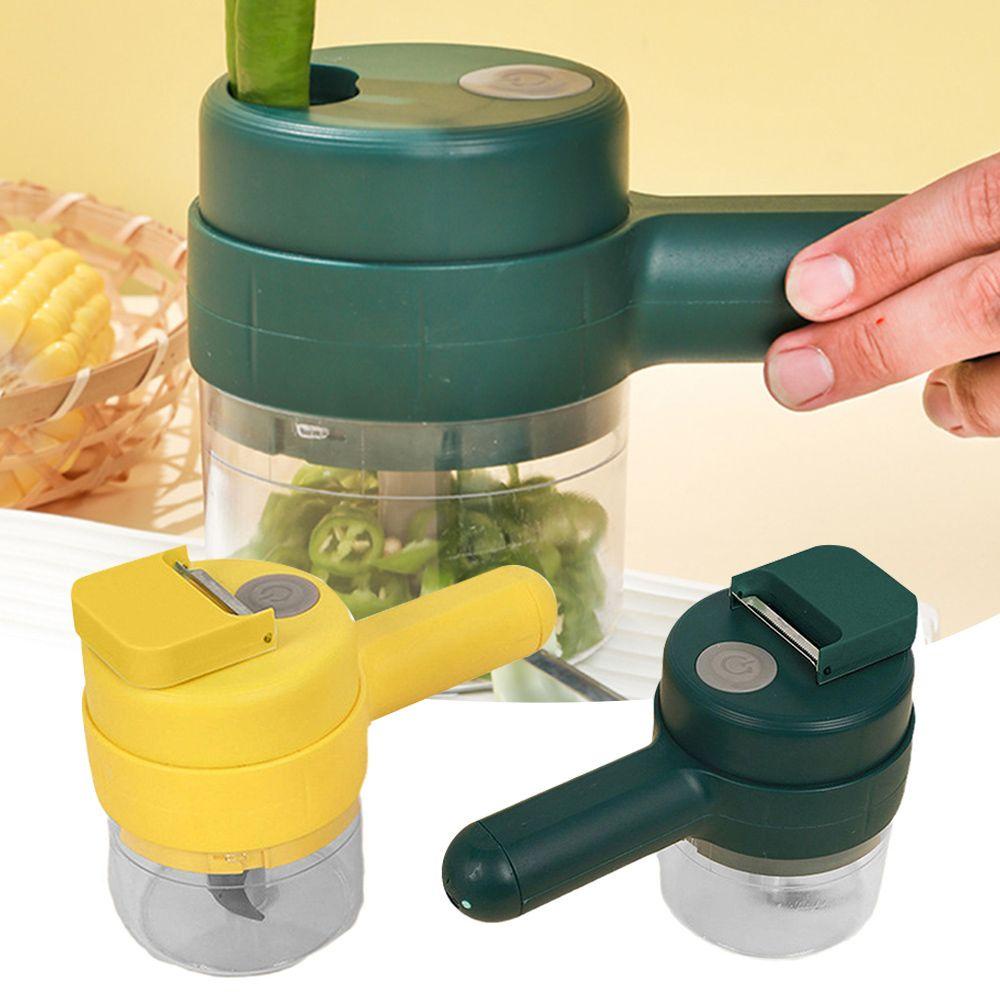 Bộ Máy Nghiền Tỏi / Rau Củ Quả Dạng Nhấn Tiện Dụng Cho Nhà Bếp