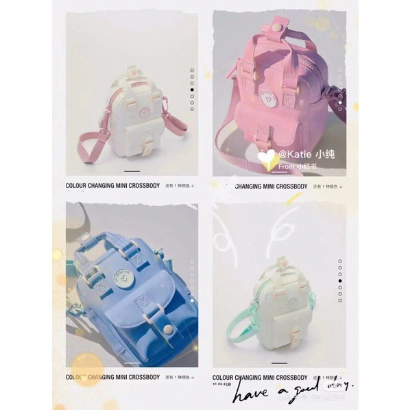 Balo Zara Đổi Màu Hàng Loại 1 Siêu Xinh Balo Thời Trang Mini Đổi Màu TẶNG KÈM TÚI GIẤY