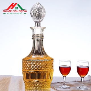 Chai đựng rượu thuỷ tinh cao cấp 800ml