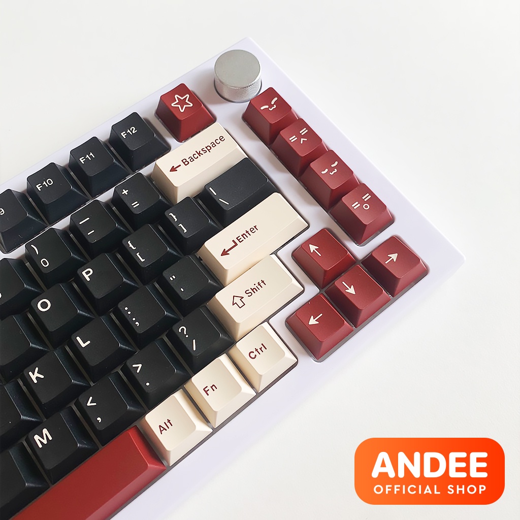 Keycap nút bàn phím Rome Doubleshot ABS màu đẹp 173 nút dành cho bàn phím cơ