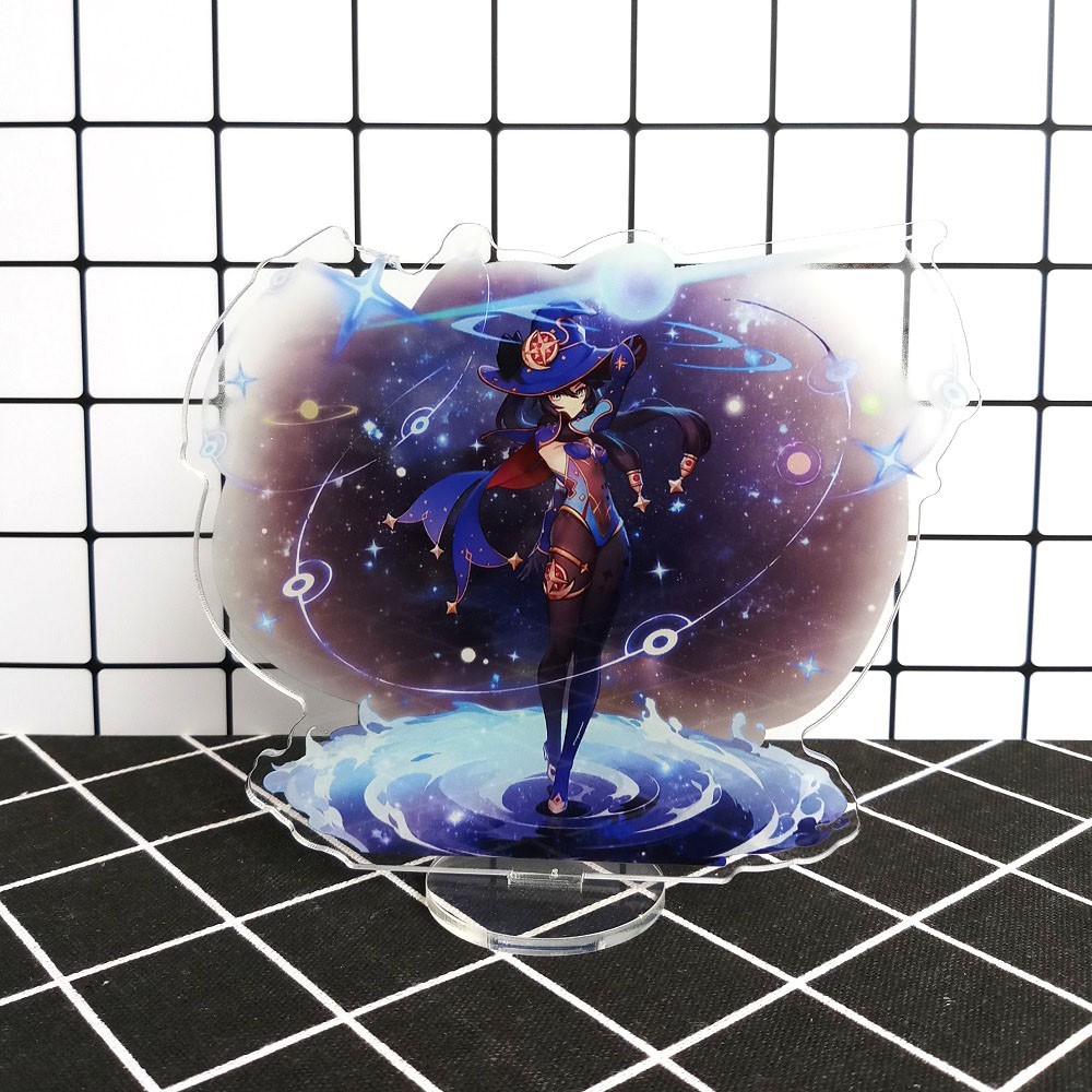 Tượng mica Standee anime Mona - Genshin Impact