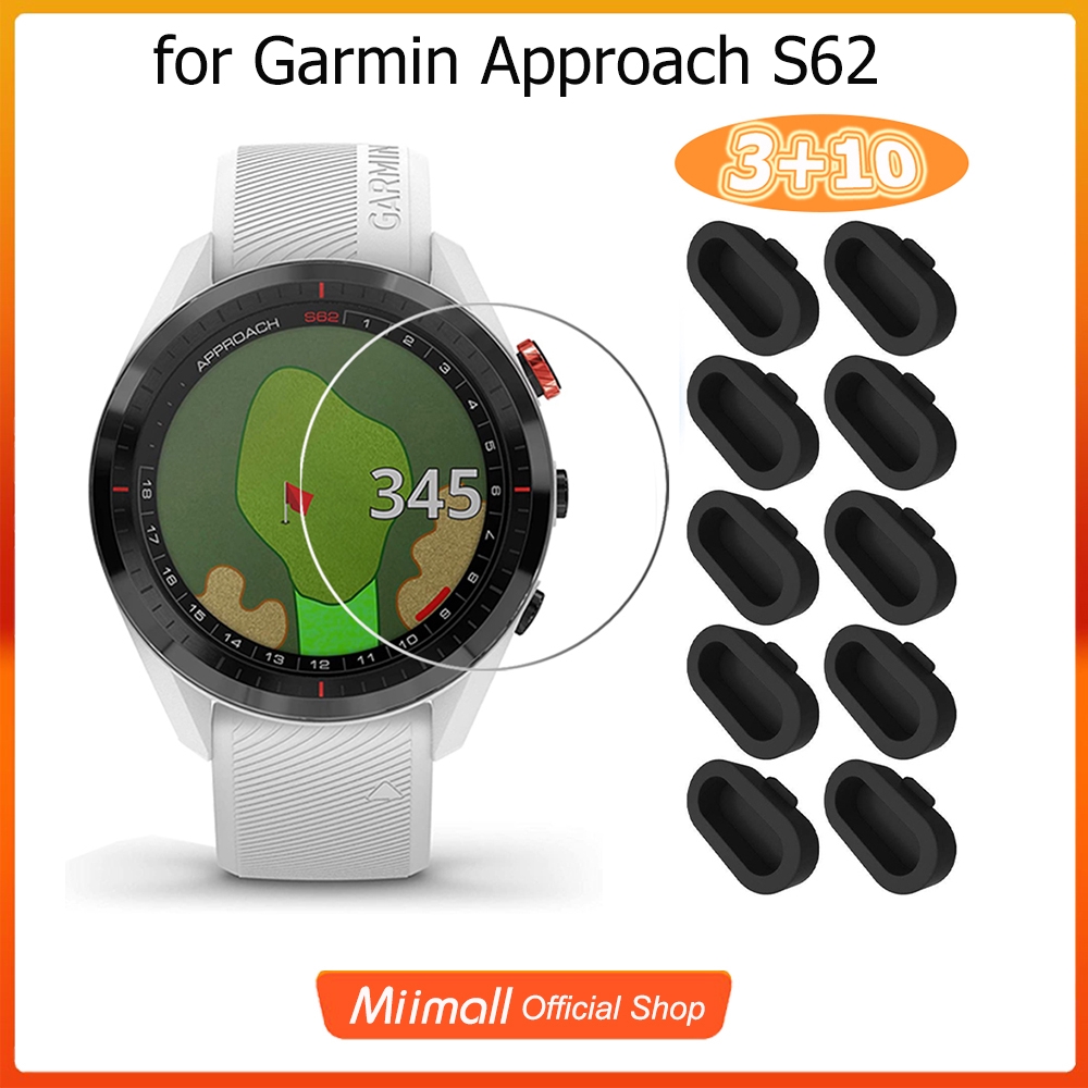 GARMIN Set 3 Kính Cường Lực Cao Cấp Cho Đồng Hồ Garmin Approach S62