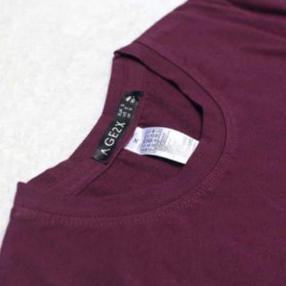 ÁO THUN UNISEX #AGE2X MÀU ĐỎ RƯỢU