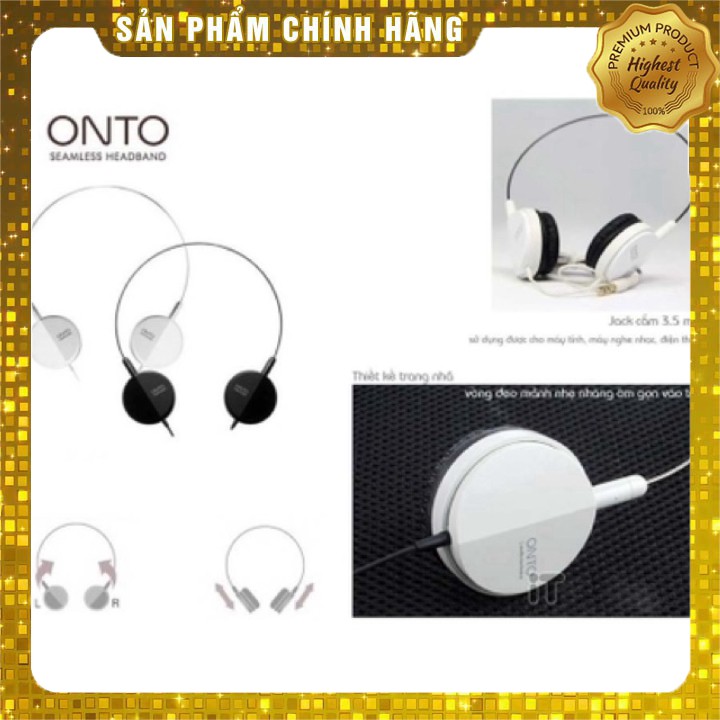 HEADPHONE ONTO DỄ THƯƠNG TAI NGHE CHỤP TAI NGHE NHẠC