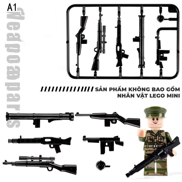 Đồ chơi lắp ráp mô hình nhân vật Lego Ninjago Cảnh sát Bộ đội Pubg Vỉ phụ kiện Cứu hoả