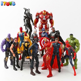 Bộ 14 Nhân Vật Siêu Anh Hùng Avengers - Đồ chơi trẻ em