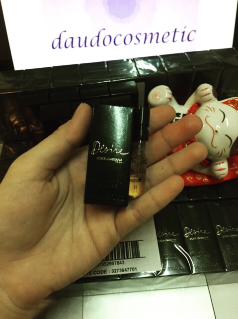 [CHÍNH HÃNG] [vial] Nước hoa D&G The One Desire Dolce & Gabbana The One Desire EDP 1.5ml . Chính Hãng NEW 2020