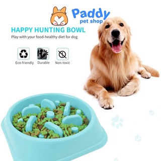 Bát Ăn Chậm Hỗ Trợ Tiêu Hóa Cho Chó Mèo - Chống Sặc & Kích Thích Ăn Uống