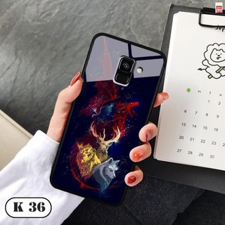 Ốp lưng kính 3D Samsung Galaxy A8 Plus (2018) đẹp