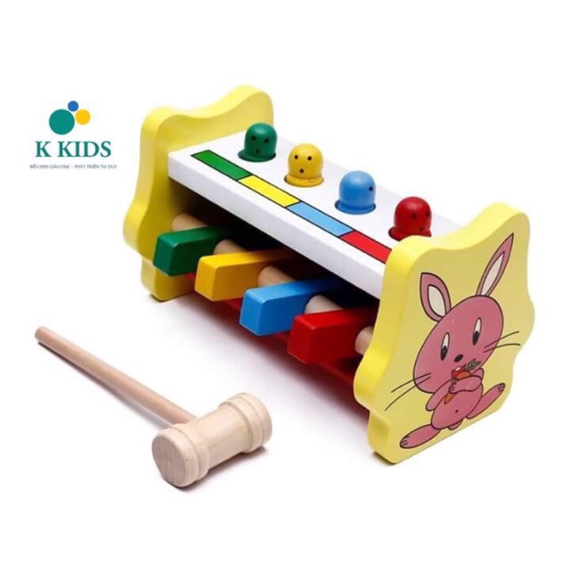 Đồ chơi đập chuột gỗ