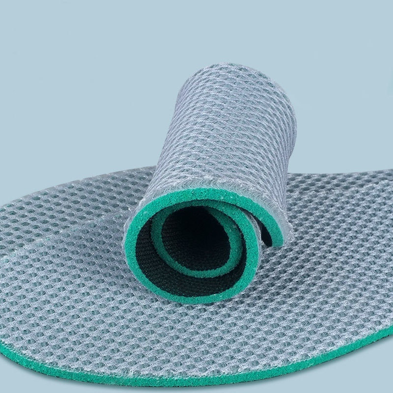 1 Cặp Đế Lót Giày Thể Thao Mềm Mại Thấm Hút Mồ Hôi 4D Dành Cho Nam Và Nữ