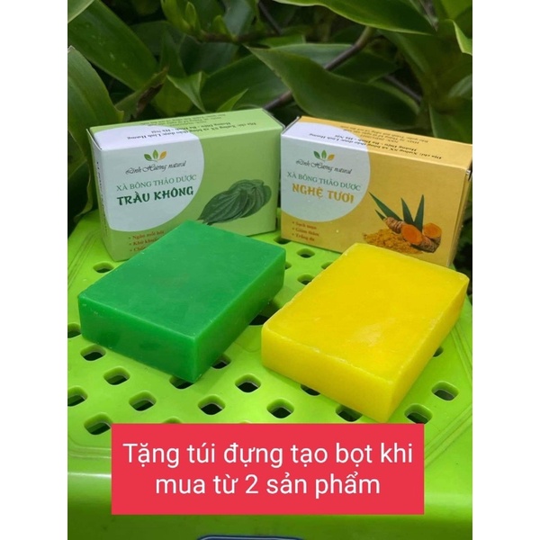 xà bông nghệ tươi mật ong - giảm mụn, sáng da, dưỡng ẩm, an toàn cho trẻ em trên 6 tuổi