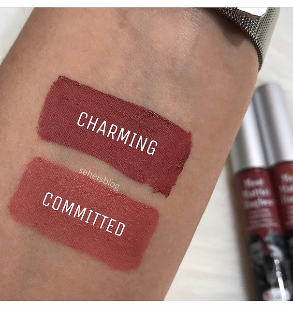 Son kem lì TheBalm  Meet Matte Hughes