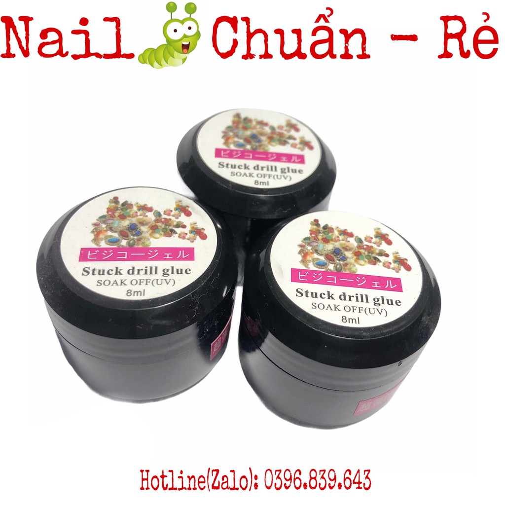 Bút Gel Đính Đá, Gắn Phụ Kiện Làm Nail - Gel Gắn Đá, Phụ Kiện Làm Móng