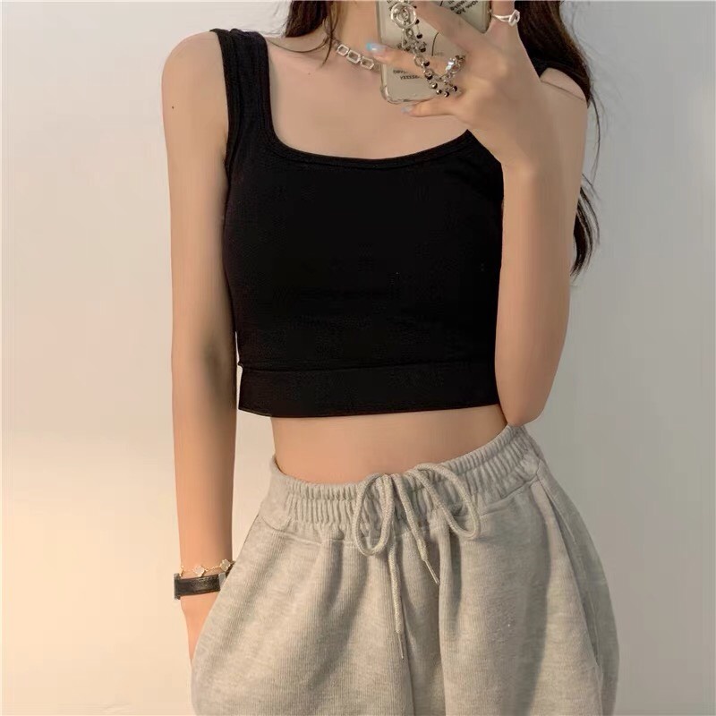 ❤️ Áo Bra Thun Mềm Dáng Lửng SÁT NÁCH Sẵn Đệm Ngực Siêu Hot 1809 ❤️