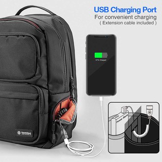 Balo TOMTOC Large business for Ultrabook BLACK 15 inch (A77-E01D)
