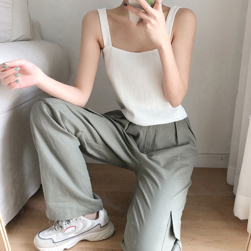 Áo sát nách Pure Cube thời trang Hàn Quốc cá tính trẻ trung