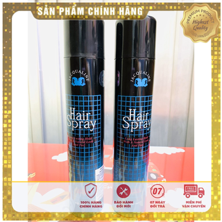 Keo xịt tóc keo tạo kiểu giữ nếp tóc Jacqualine Hair Spray 400ml