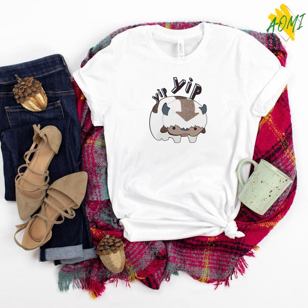 ÁO THUN UNISEX AOMI TAN SUU YIP YIP TRÂU DỄ THƯƠNG TAY NGẮN TAY LỠ NAM NỮ CHẤT LƯỢNG CAO