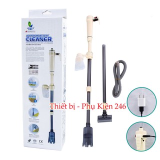 Máy hút đáy chạy pin vệ sinh hồ cá thủy sinh SA-615 Aquarium battery cleaner