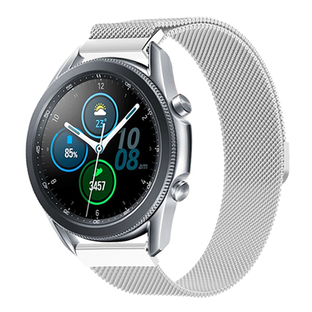 Dây đồng hồ Samsung Galaxy Watch 3 Milanese Loop 22mm bằng thép không gỉ có khóa nam châm – Dây thép Milanese Loop