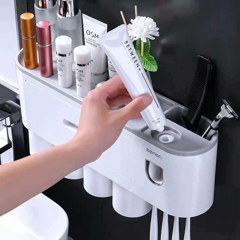 Bộ Nhả Kem Đánh Răng Ecoco Tự Động Mẫu Mới