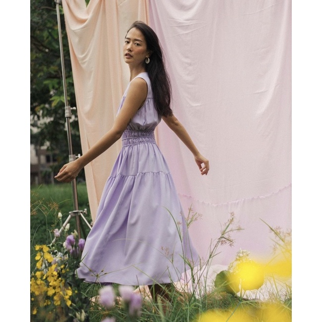 Đầm Heulwen tím của Oyster and Snail