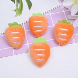 Móc khóa cà rốt bông cute - MK004