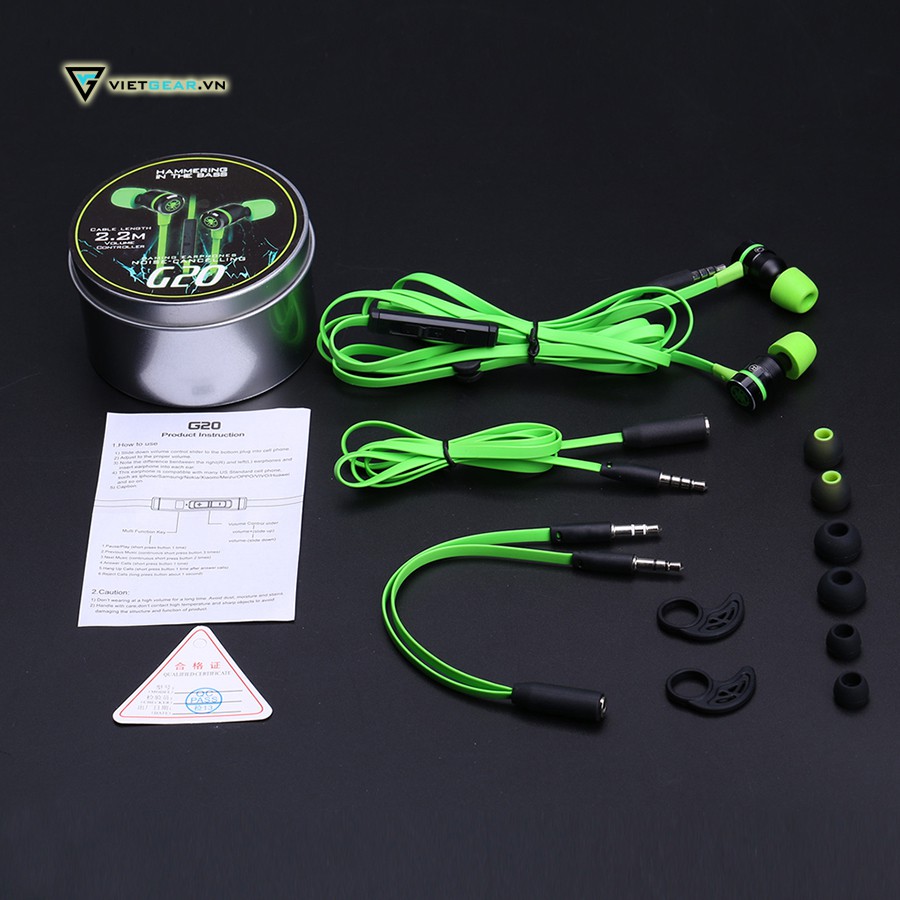 TAI NGHE PLEXTONE G20 Chuyên game - Dòng tai nghe bass cực mạnh