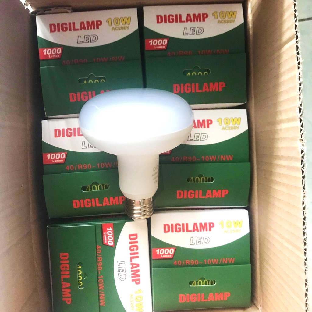 Bóng đèn Hồ Lô trồng cây 10w, sáng vàng 4000k tuổi thọ 30.000h- Tiêu chuẩn châu Âu