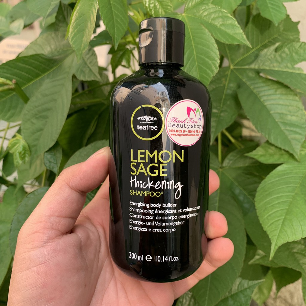 Dầu gội kiềm dầu dành cho tóc dầu Lemon Sage Thickening Shampoo Paul Mitchell