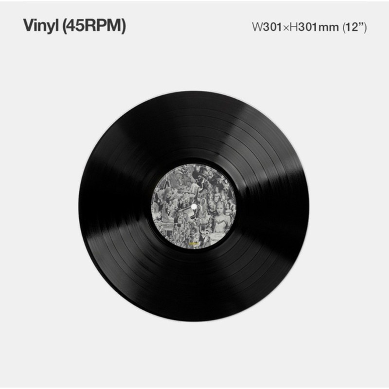 Album Vinyl LP đầu tiên -R- của Rosé Blackpink [Phiên bản giới hạn] (chính hãng YG SELECT)