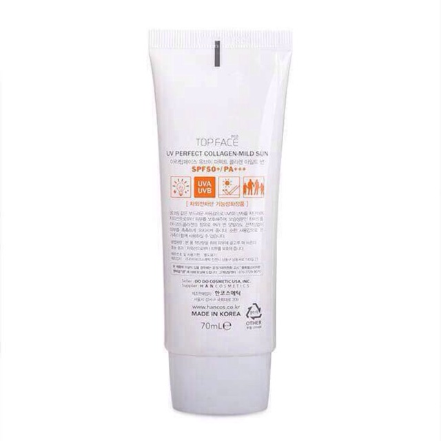 Kem chống nắng Arra Top Face UV Perfect Covering Mild Sun [SPF50+ PA+++]